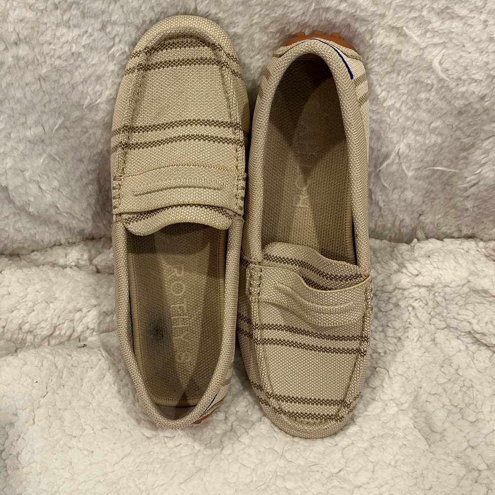 Rothy's Sandy Shores Plaid Loafers